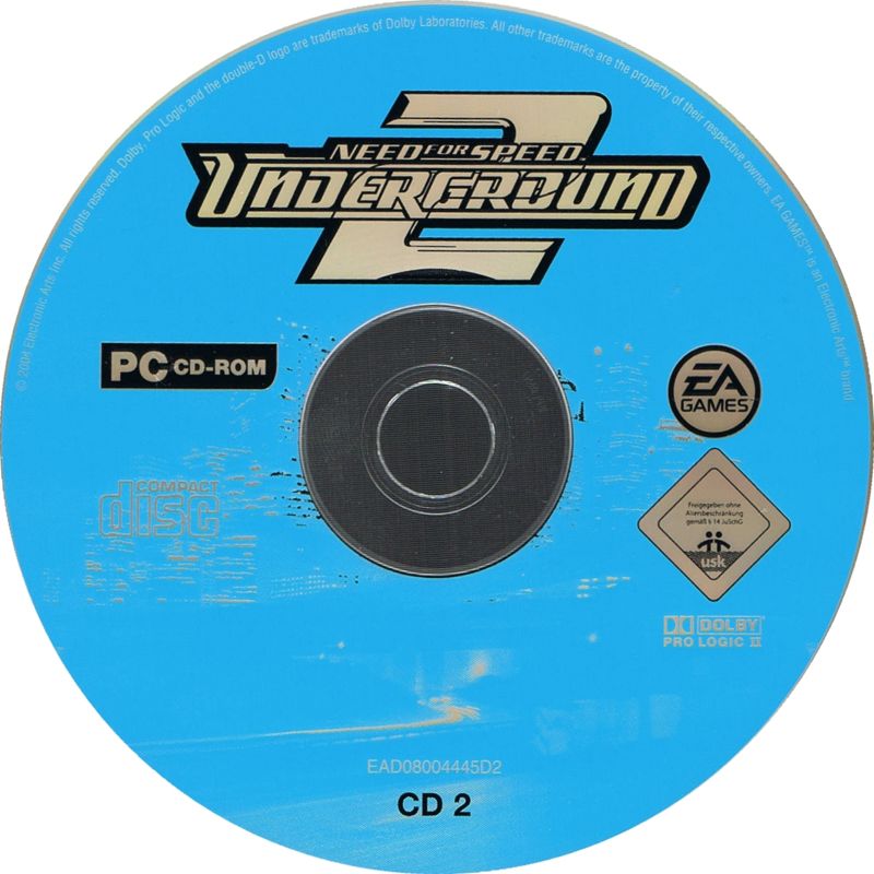 Media for Need for Speed: Underground 2 (Windows) (EA Games Classics release): Disc 2