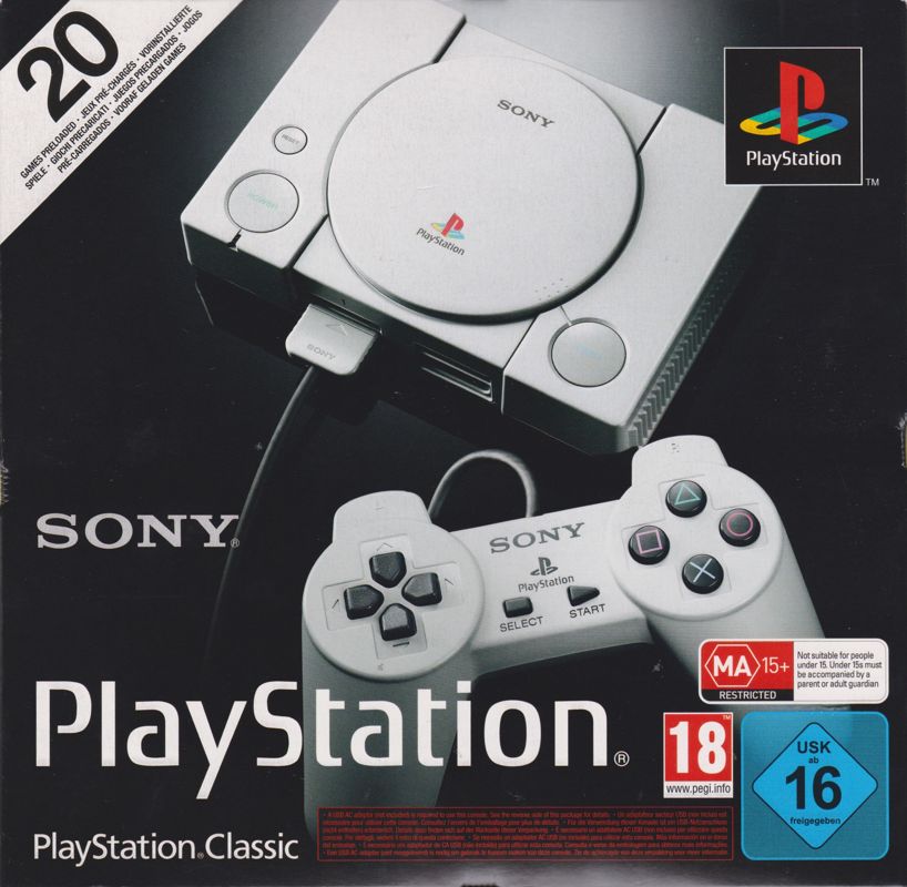 Front Cover for Sony PlayStation Classic (Dedicated console)