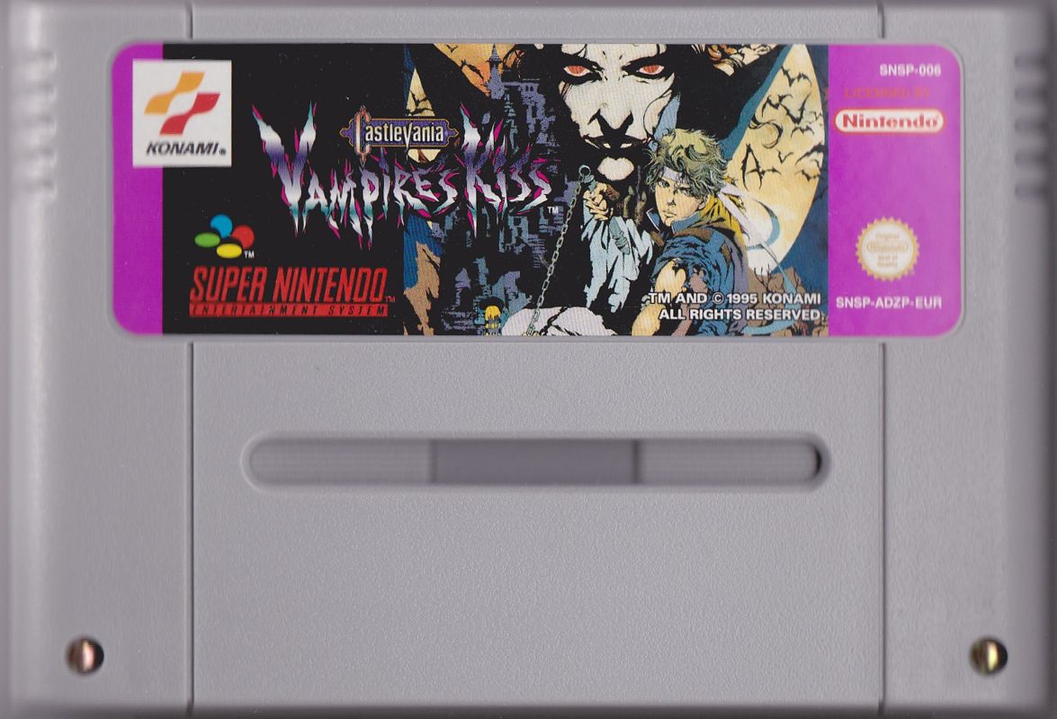 Media for Castlevania: Dracula X (SNES): Front
