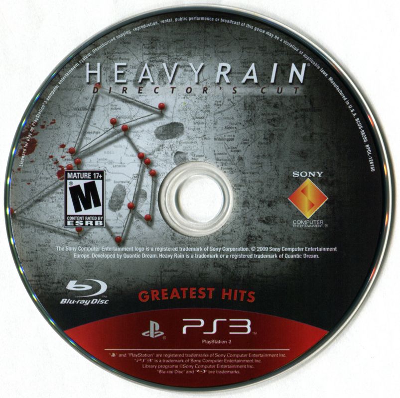 Media for Heavy Rain: Move Edition (PlayStation 3) (Greatest Hits release)