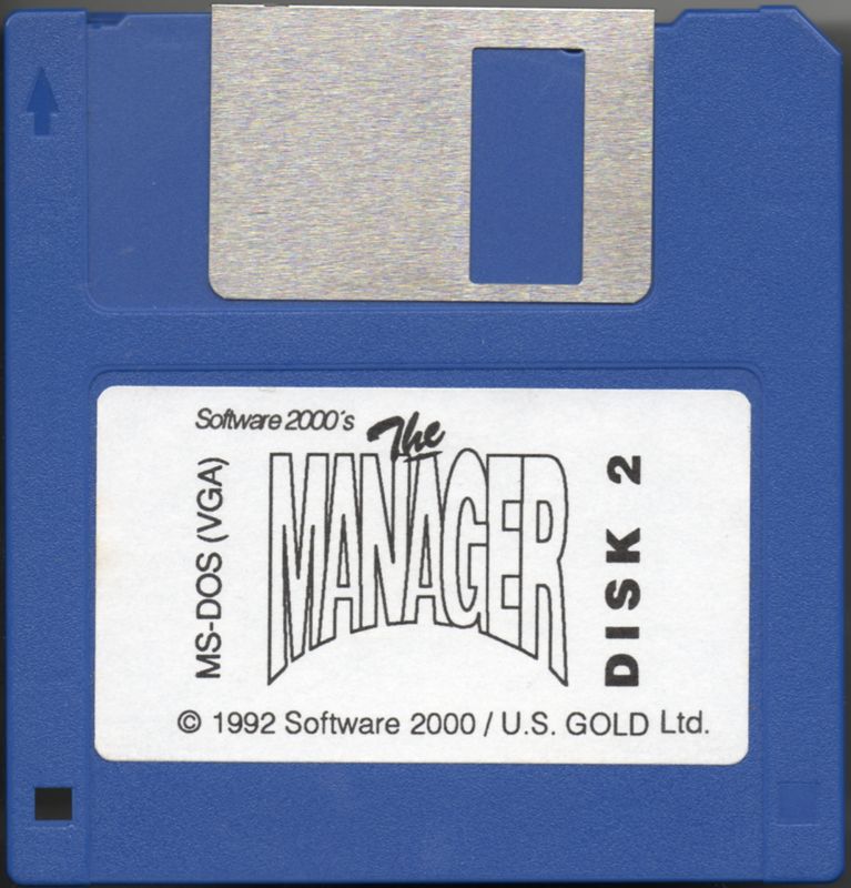 Media for The Manager (DOS): Disk 2