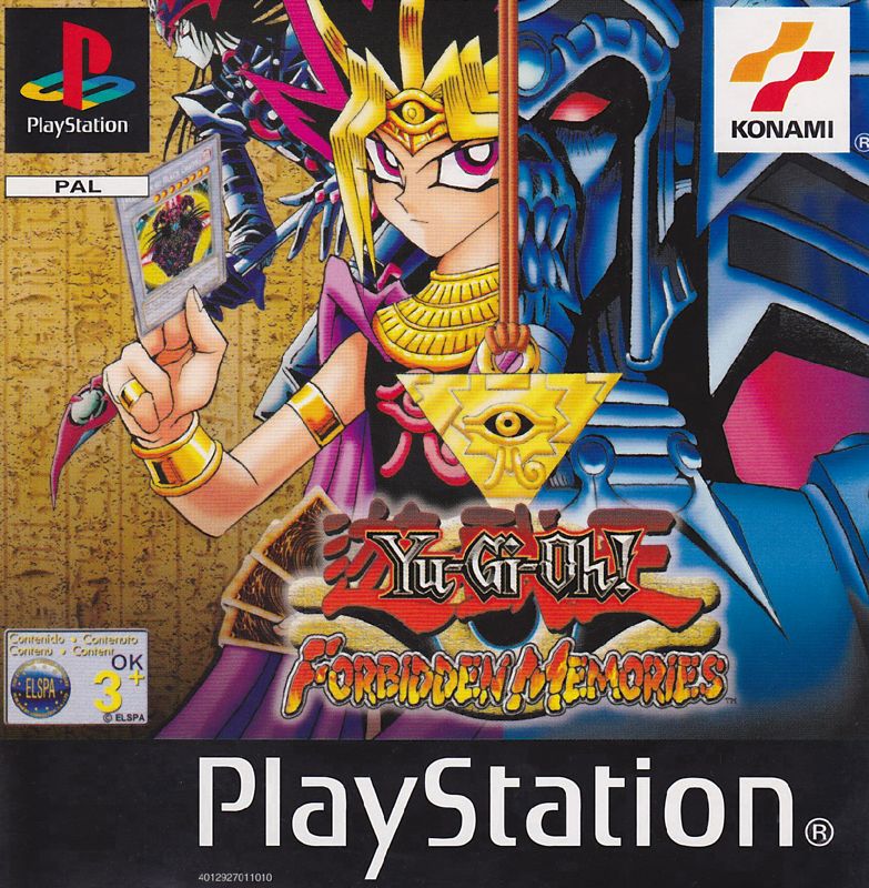 Yu gi oh forbidden memories cover or packaging material mobygames