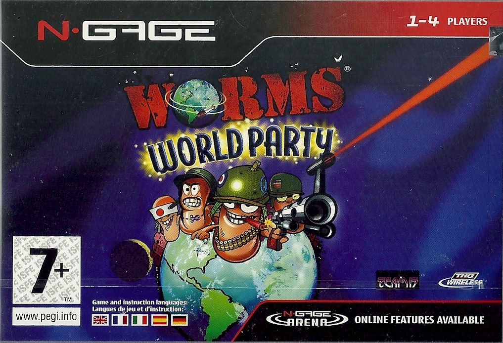 Front Cover for Worms World Party (N-Gage)