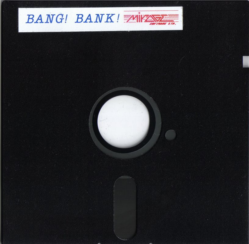 Media for Bang! Bank! (Atari 8-bit) (5.25" disk release)