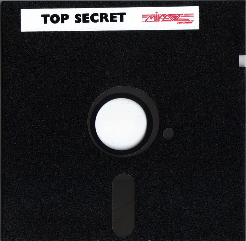 Media for Top Secret (Atari 8-bit) (5.25" disk release)