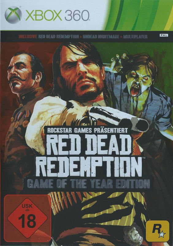 Front Cover for Red Dead Redemption: Game of the Year Edition (Xbox 360)