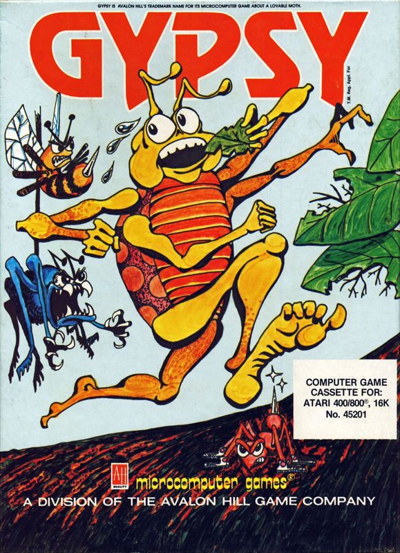 Front Cover for GYPSY (Atari 8-bit)