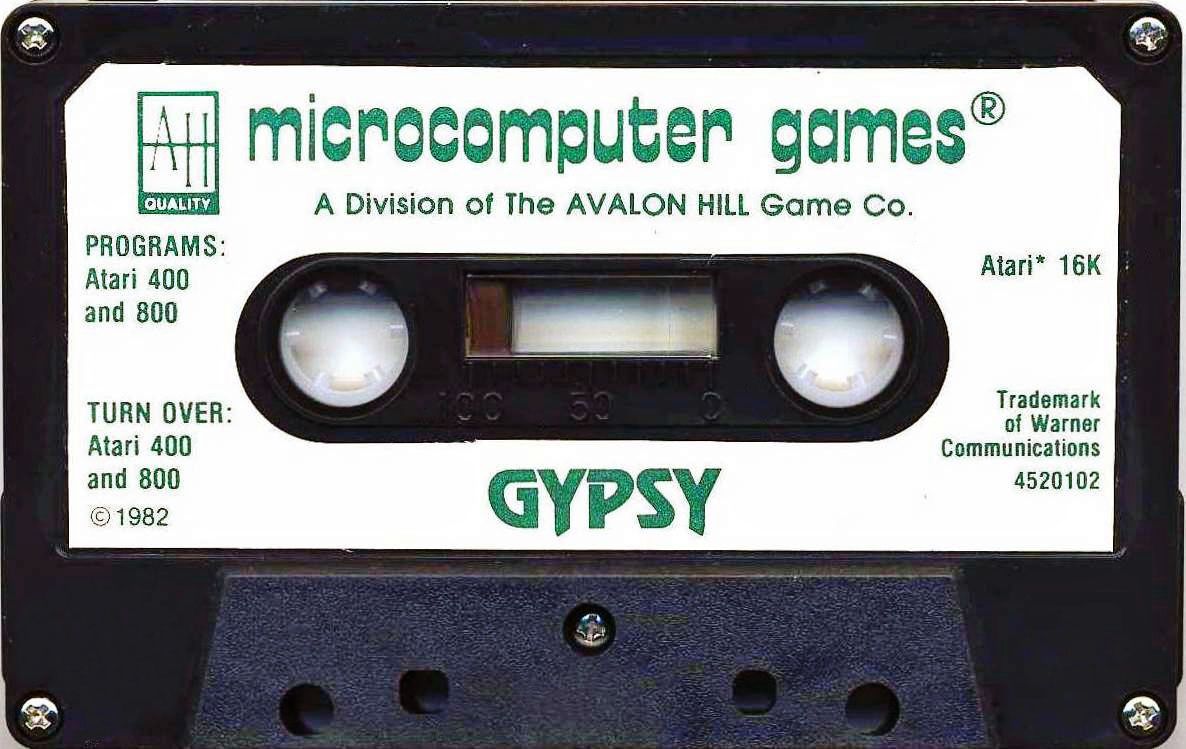 Media for GYPSY (Atari 8-bit)