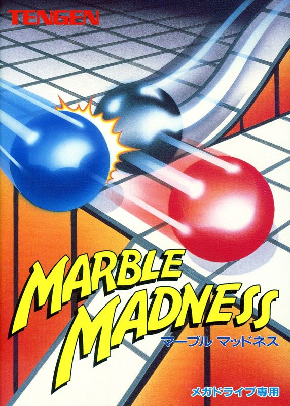 Front Cover for Marble Madness (Genesis)