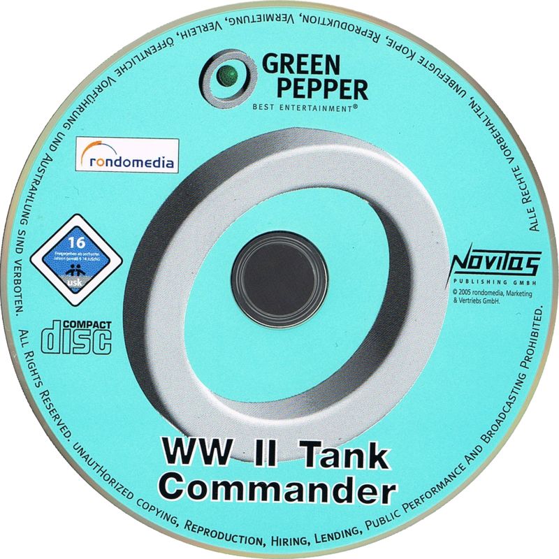 Media for WWII Tank Commander (Windows) (Green Pepper release)