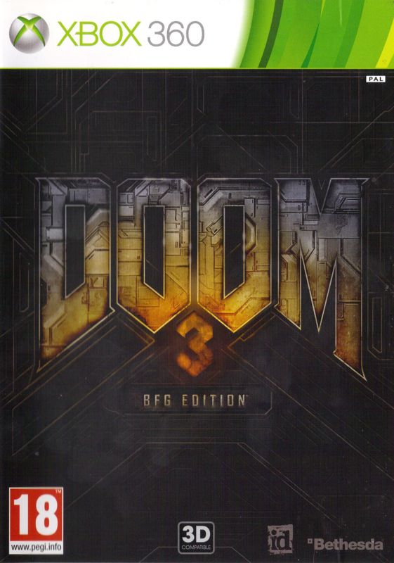 Front Cover for Doom³: BFG Edition (Xbox 360)