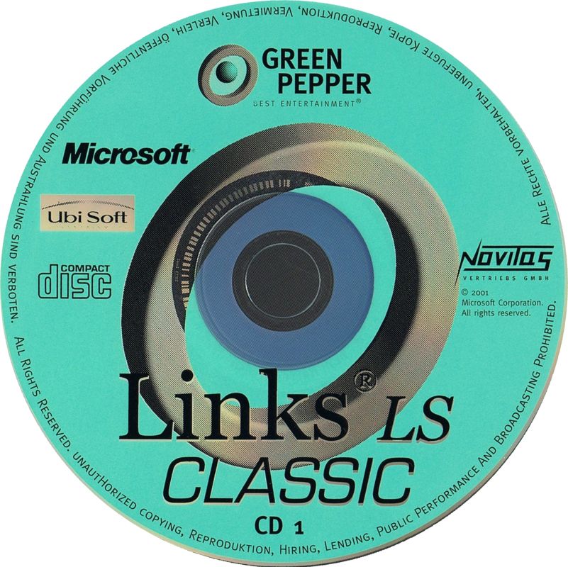Media for Links LS Classic (Windows) (Green Pepper release): Disc 1