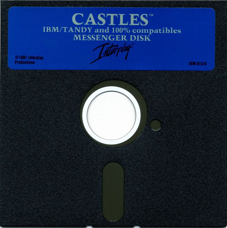 Media for Castles (DOS): 5.25" Messenger Disk