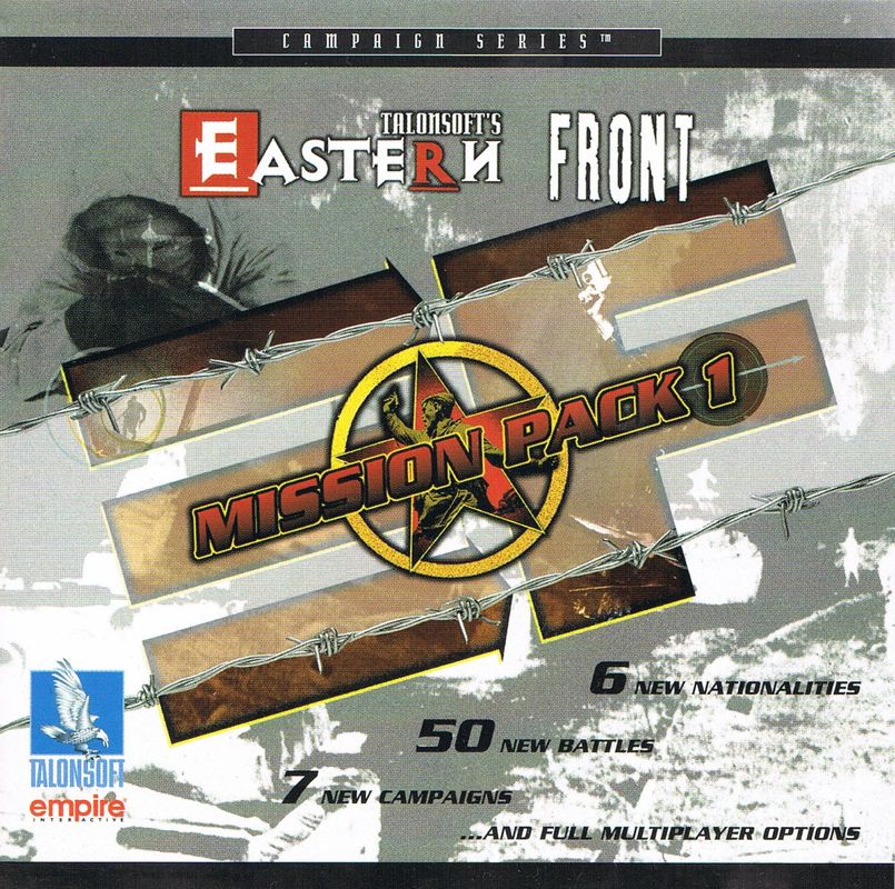 Other for TalonSoft's East Front: Campaign CD 1 (Windows) (European release): Jewel Case front