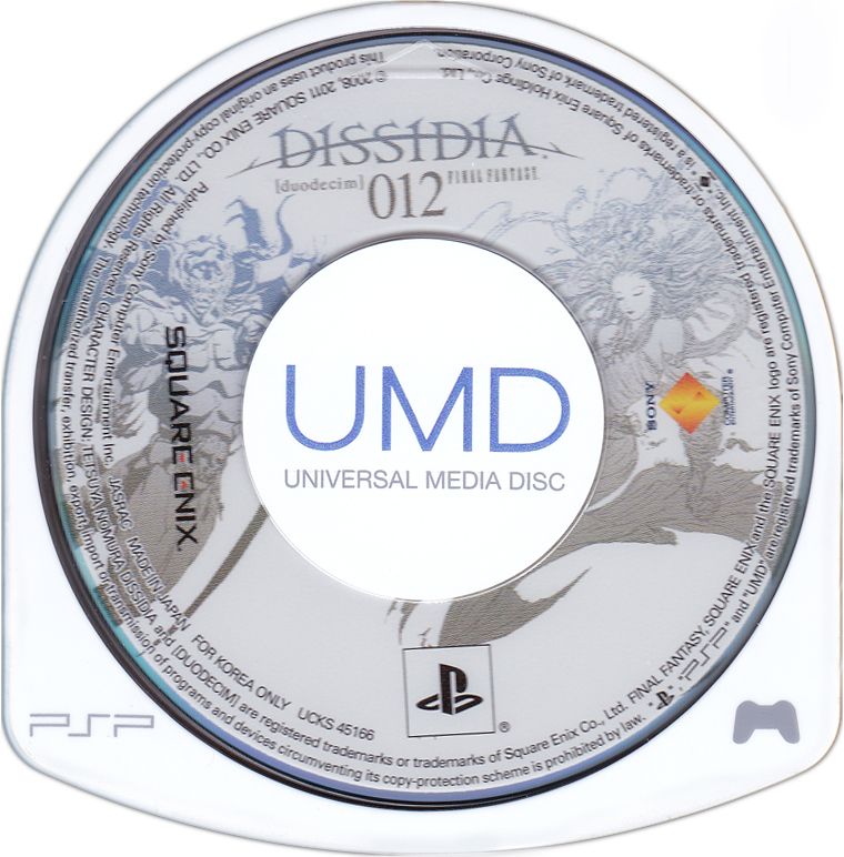 Media for Dissidia 012 [duodecim] Final Fantasy (PSP)