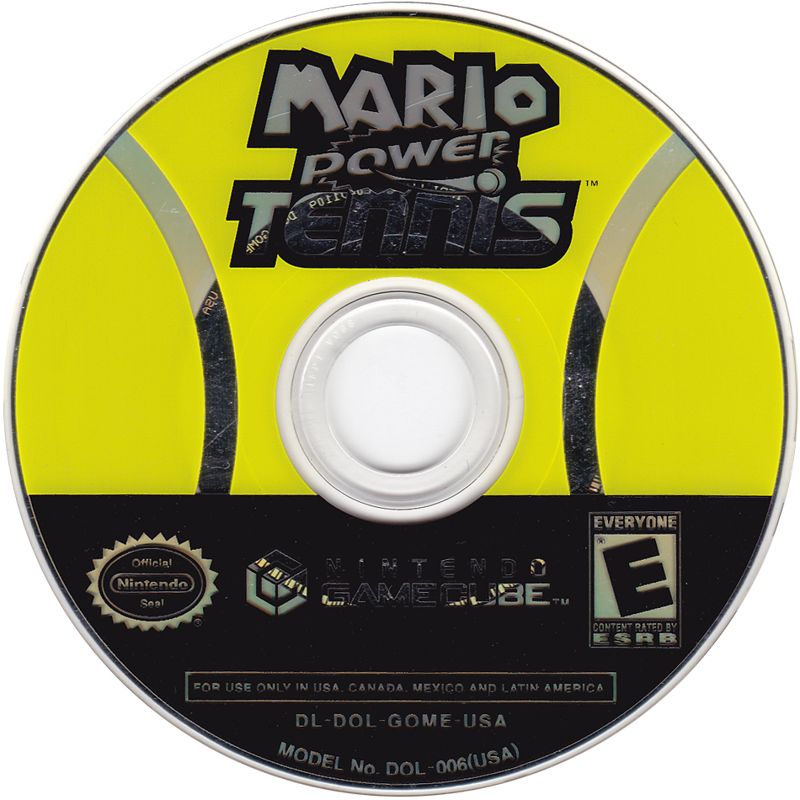 Media for Mario Power Tennis (GameCube) (Best Seller Incontournable release)