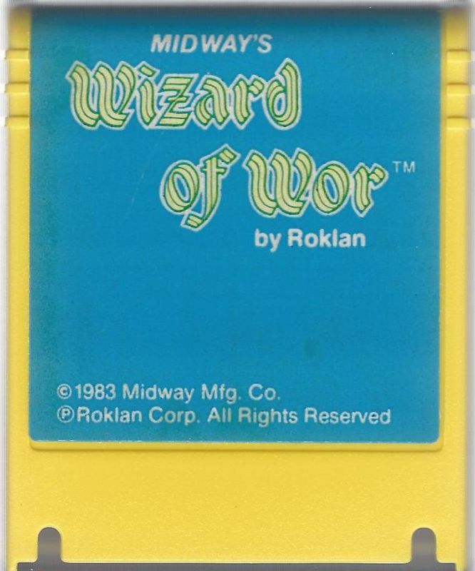 Media for Wizard of Wor (Atari 8-bit): Front