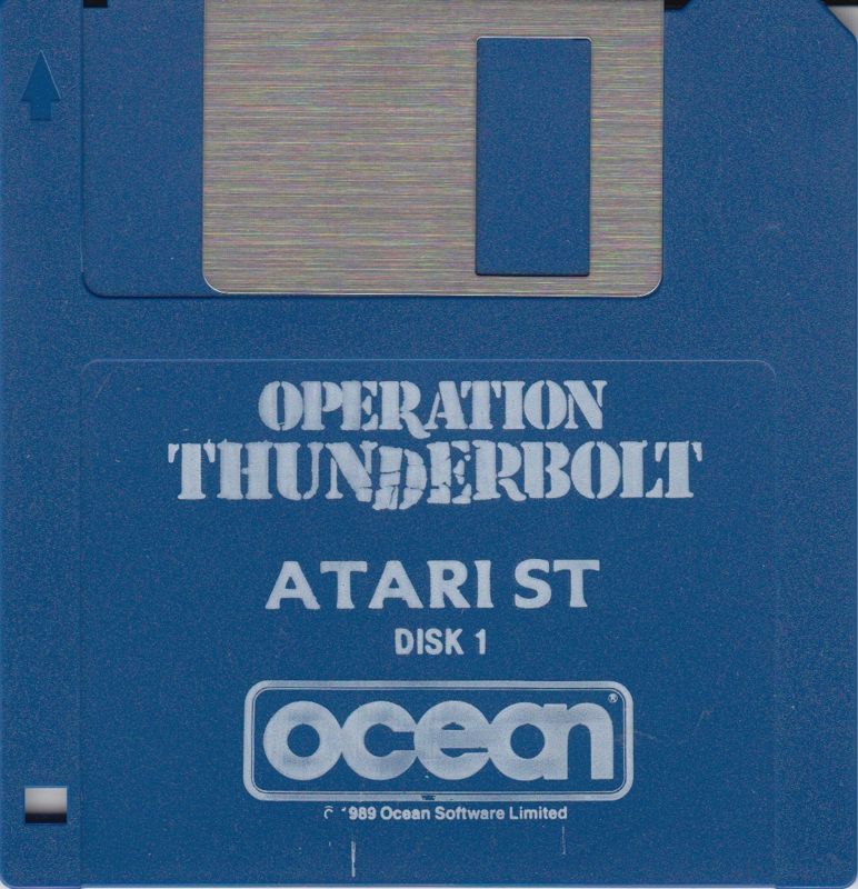 Media for Operation Thunderbolt (Atari ST): Disk 1