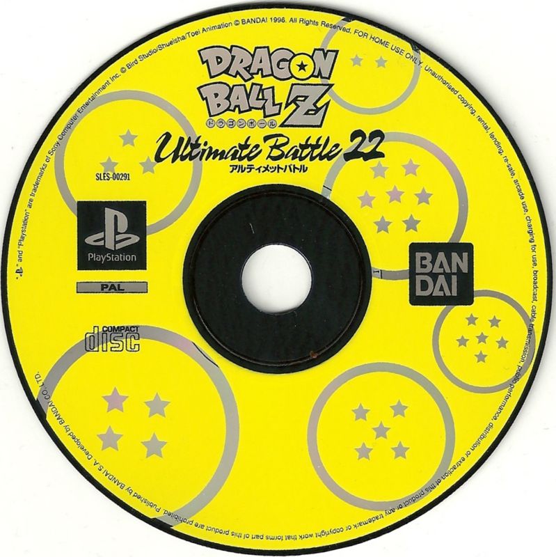 Media for Dragon Ball Z: Ultimate Battle 22 (PlayStation)