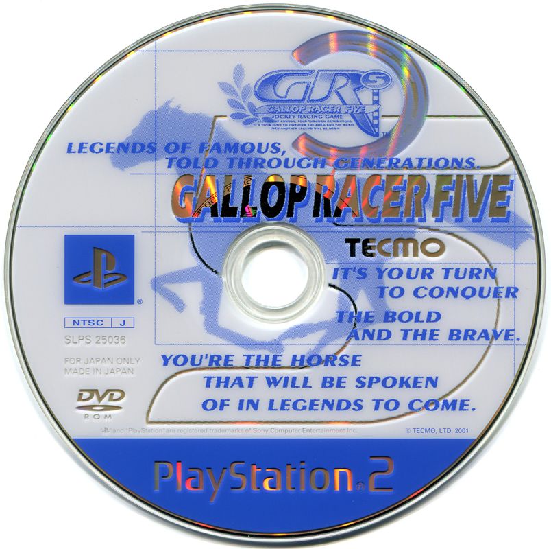 Media for Gallop Racer 2001 (PlayStation 2)