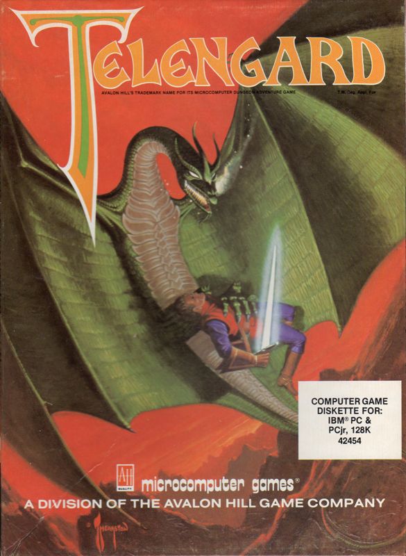 Front Cover for Telengard (DOS)