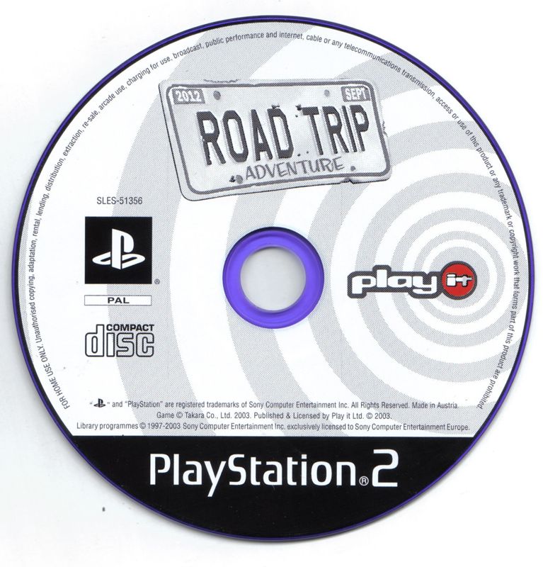 Road Trip cover or packaging material - MobyGames