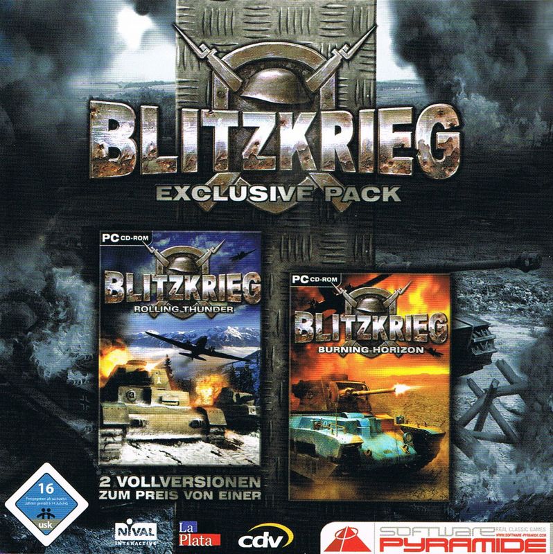 Other for Blitzkrieg: Exclusive Pack (Windows) (Software Pyramide release): Jewel Case - Front