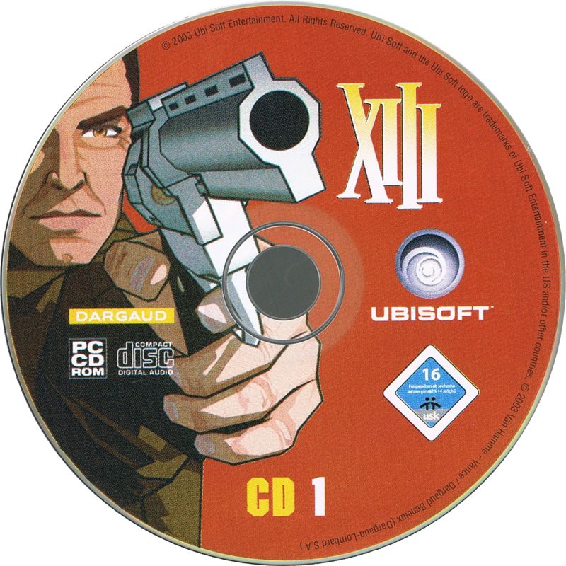 Media for XIII (Windows) (Ubisoft eXclusive release): Disk 1