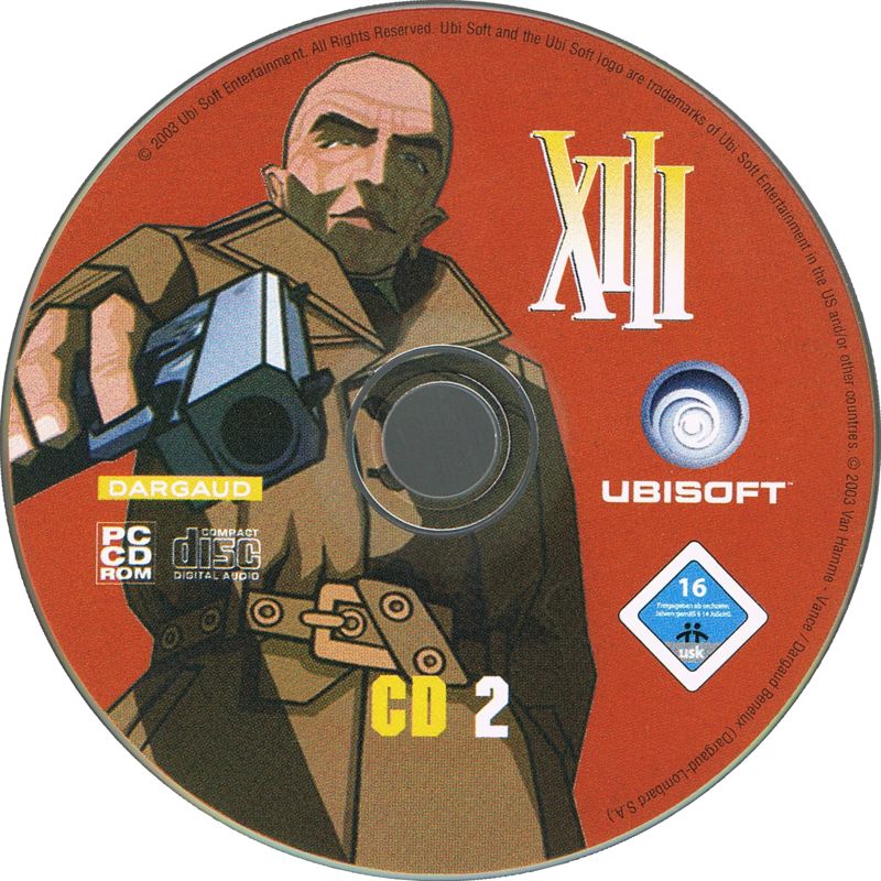 Media for XIII (Windows) (Ubisoft eXclusive release): Disk 2