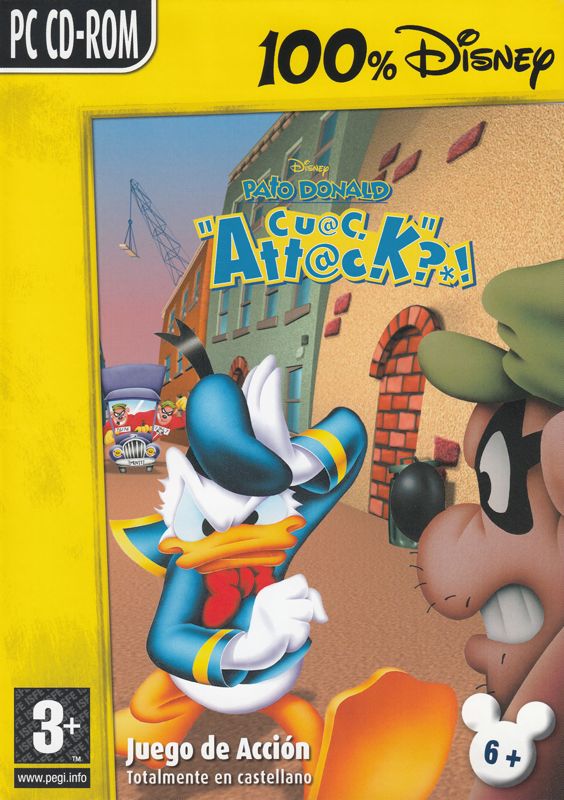 Front Cover for Disney's Donald Duck: Goin' Quackers (Windows) (100% Disney Release)