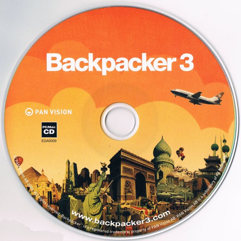 Media for Backpacker 3 (Macintosh and Windows)