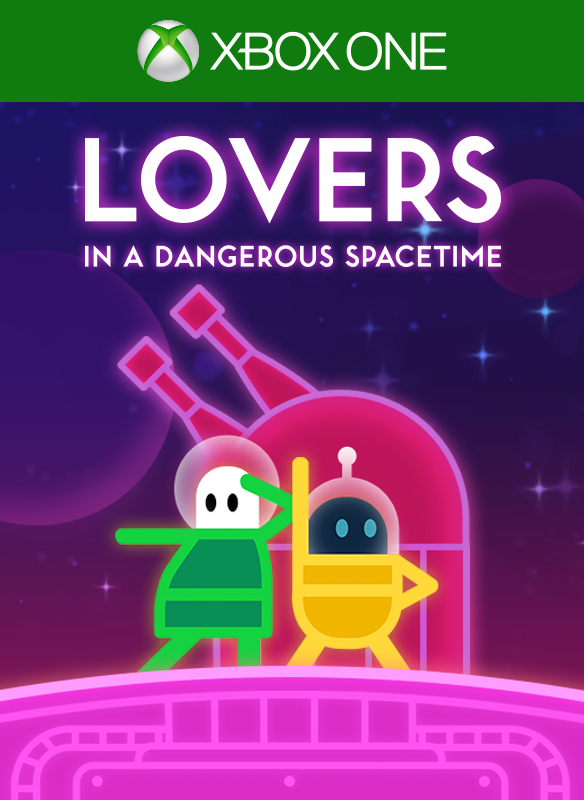 Front Cover for Lovers in a Dangerous Spacetime (Xbox One) (Download release): 2nd version