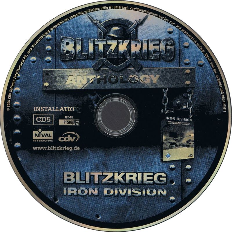 Media for Blitzkrieg: Anthology (Windows): Iron Division