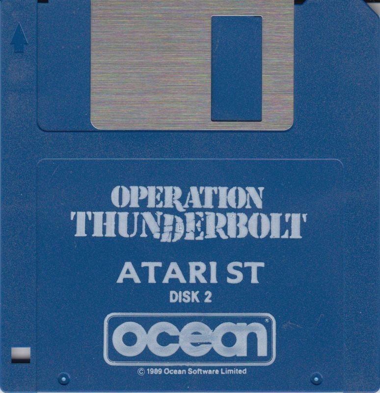 Media for Operation Thunderbolt (Atari ST): Disk 2