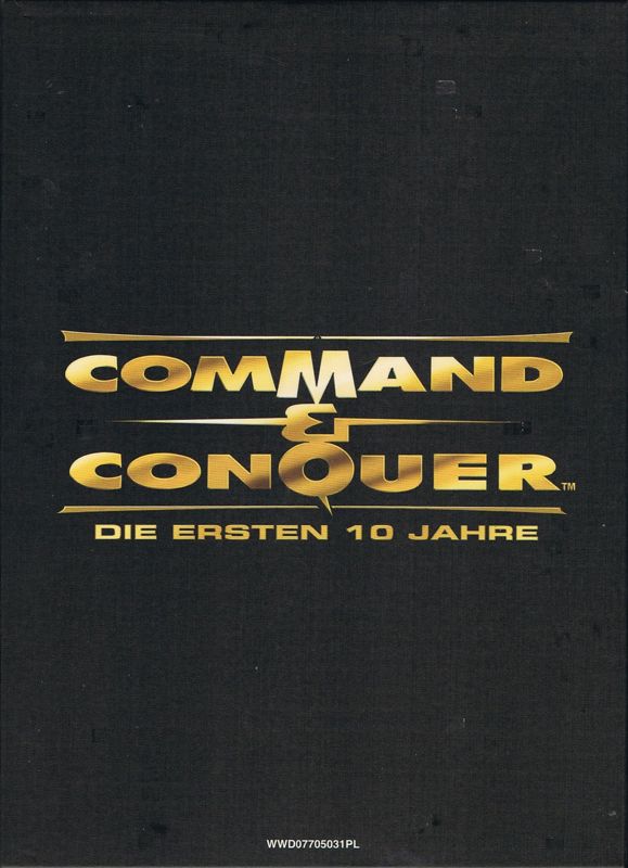 Inside Cover for Command & Conquer: The First Decade (Windows)