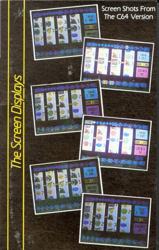 Inside Cover for Vegas Jackpot (Atari 8-bit)