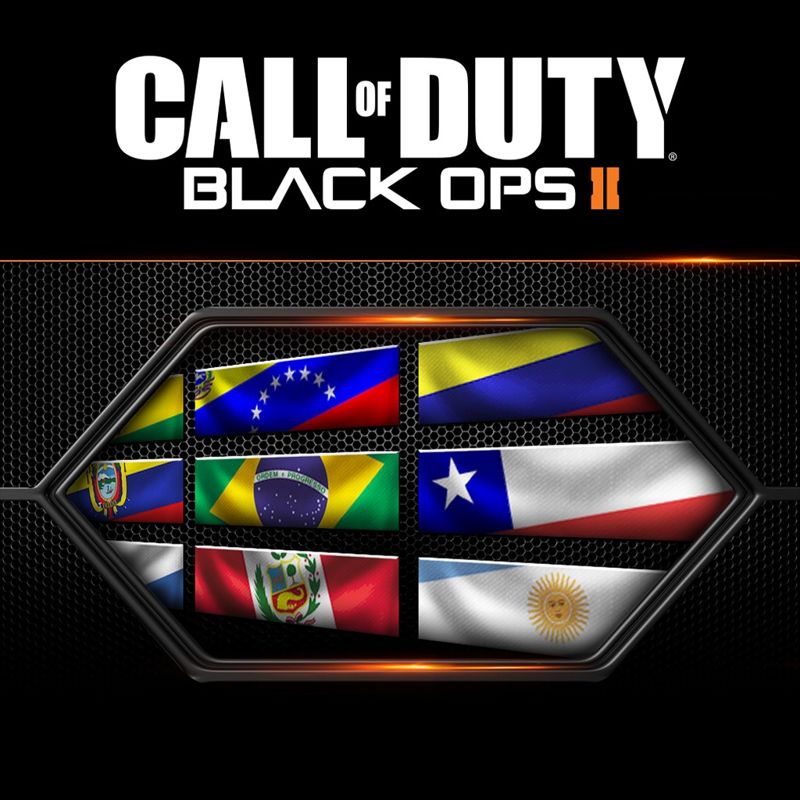 Front Cover for Call of Duty: Black Ops II - South American Flags of the World Calling Card Pack (PlayStation 3) (PSN (SEN) release)