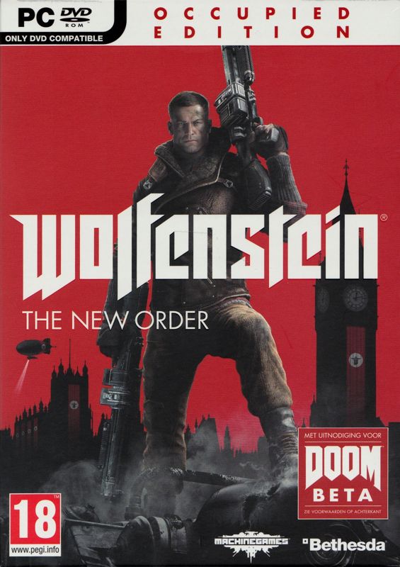 Front Cover for Wolfenstein: The New Order (Occupied Edition) (Windows)