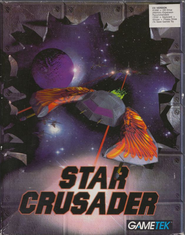 Front Cover for Star Crusader (Amiga) (Amiga 1200/4000 disk version)