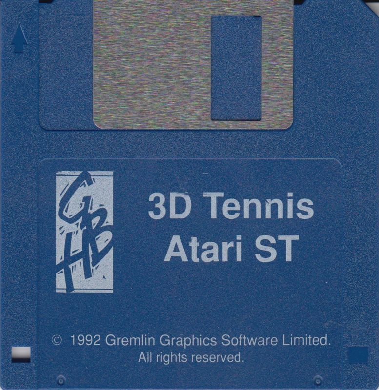 Media for International 3D Tennis (Atari ST) (GBH budget release)