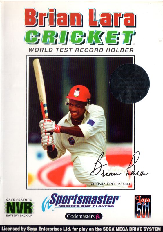 Front Cover for Allan Border's Cricket (Genesis)