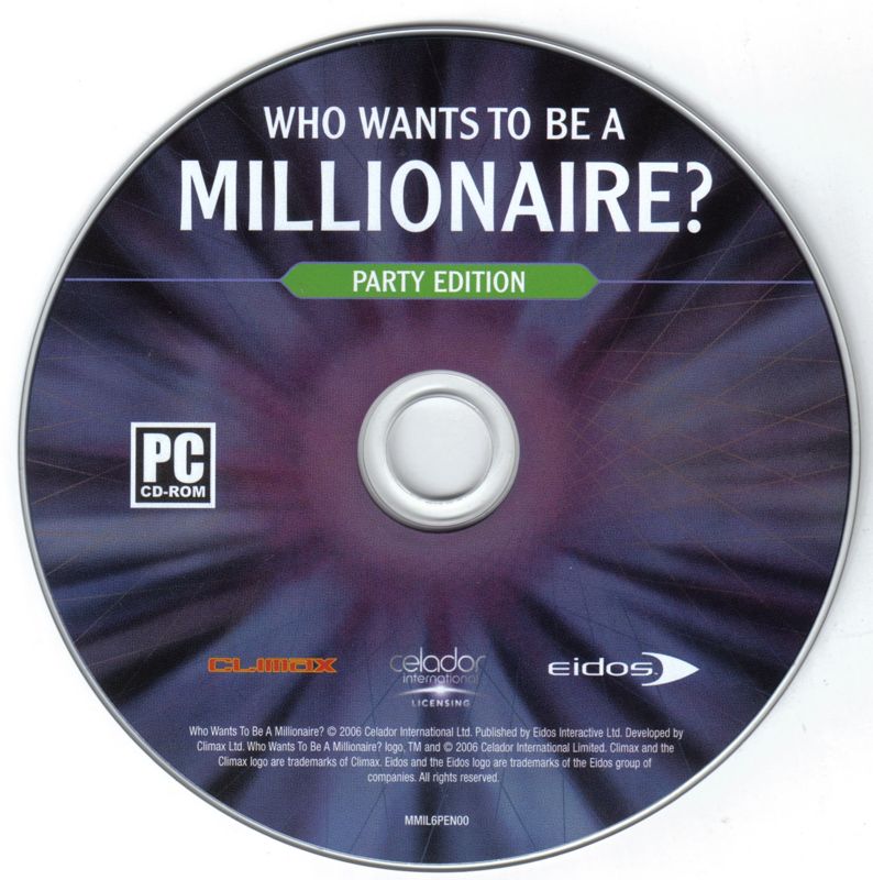 Media for Who Wants to Be a Millionaire: Party Edition (Windows)