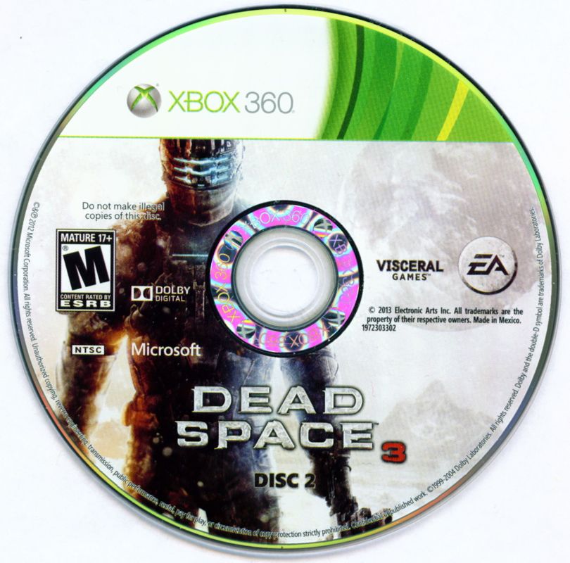 Dead Space 3 (Limited Edition) cover or packaging material MobyGames