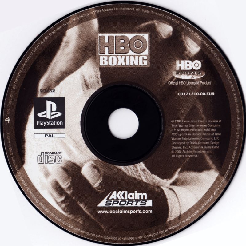 Media for HBO Boxing (PlayStation)