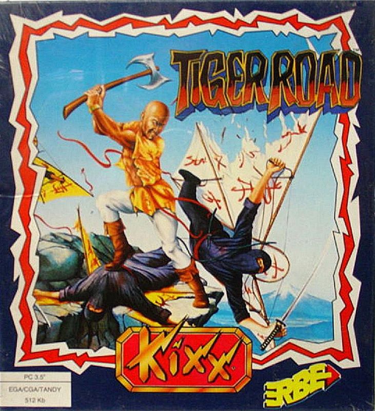 Front Cover for Tiger Road (DOS)