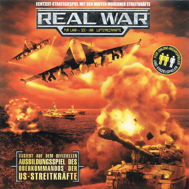 Other for Real War (Windows): Jewel Case Front