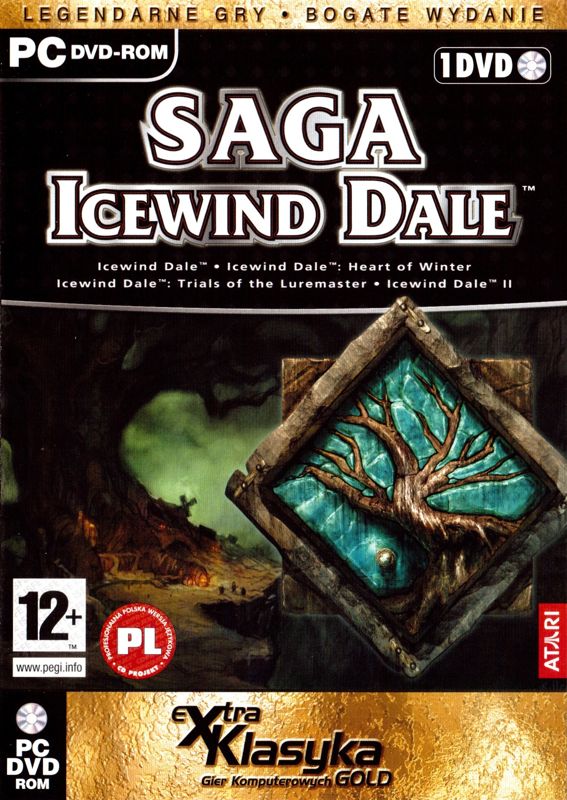Front Cover for Icewind Dale: 3 in 1 Boxset (Windows) (eXtra Klasyka GOLD Release)