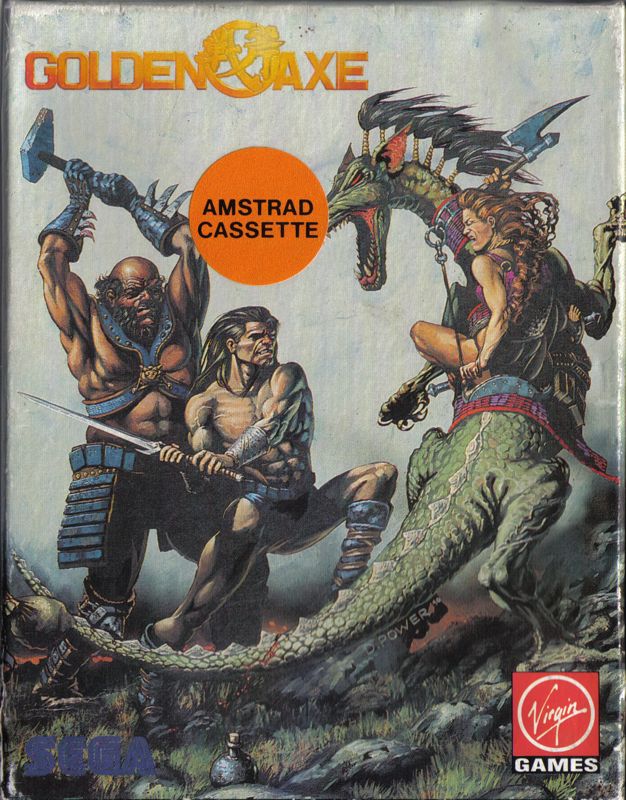 Front Cover for Golden Axe (Amstrad CPC)