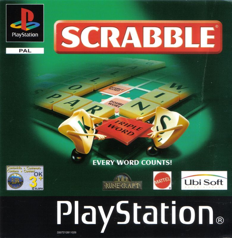 Front Cover for Scrabble (PlayStation)