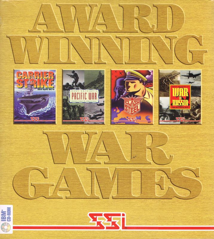 Front Cover for Award Winning Wargames (DOS)